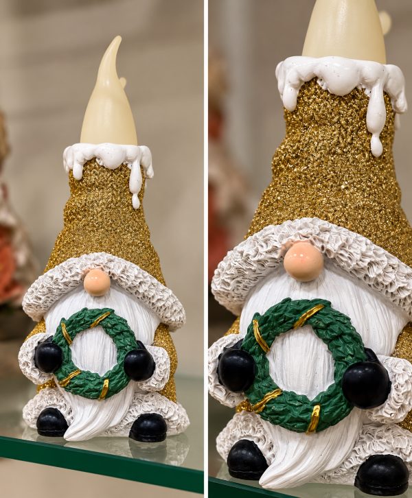 Glittering Holiday Gnome – Sparkling Christmas Home Décor