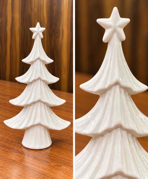 Glossy Ceramic Christmas Tree – Elegant Festive Home Décor