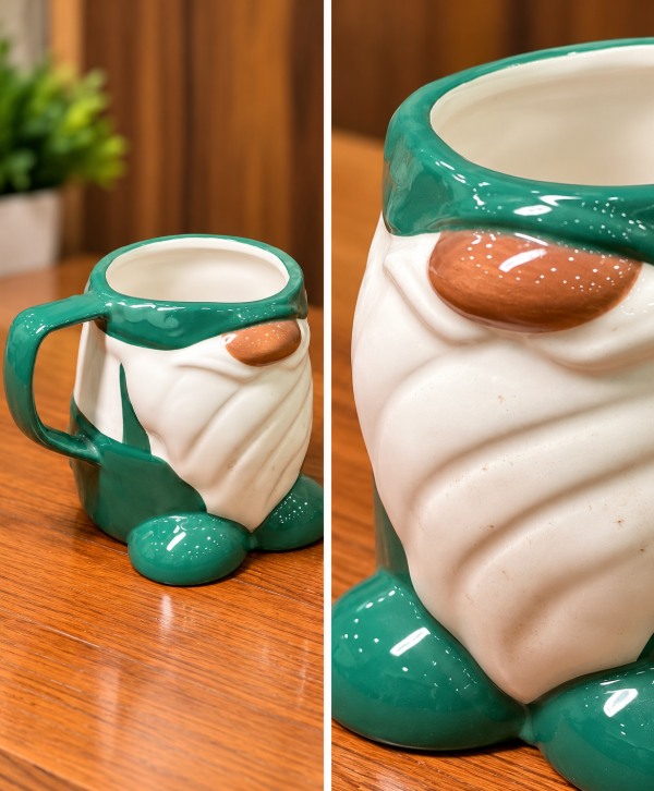 Gnome Ceramic Mug – Charming Festive Christmas Drinkware